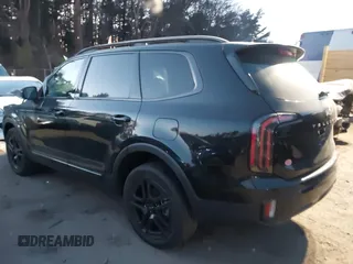 2024 Kia Telluride EX X-Line with VIN 5XYP3DGC8RG515834, listed as a IAAI auction lot 40899265 with 5,628 mi miles and . Bid and sale history available at DreamBid. Image 3.