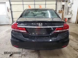 2014 Honda Civic LX z VIN 19XFB2F5XEE037008, wystawiony jako Copart lot #51533375 z przebiegiem Nie podano mil oraz Szkoda całkowita • Salvage title. Historia ofert i sprzedaży dostępna na DreamBid. Obrazek 6.
