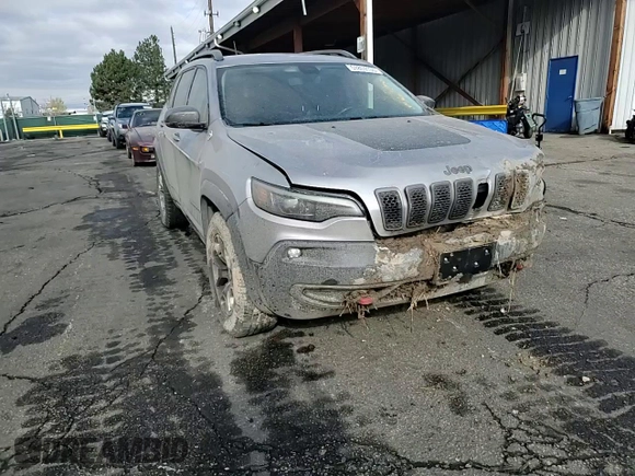 2019 Jeep Cherokee Trailhawk with VIN 1C4PJMBX8KD314746, listed as a Copart auction lot 51801135 with 124,281 mi miles and Salvage title. Bid and sale history available at DreamBid. Image 11.