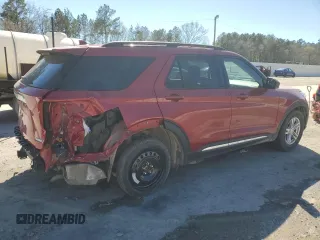 2020 Ford Explorer XLT with VIN 1FMSK7DH7LGA43348, listed as a Copart auction lot 46644985 with 102,969 mi miles and Salvage Title. Bid and sale history available at carsss.com. Image 3.