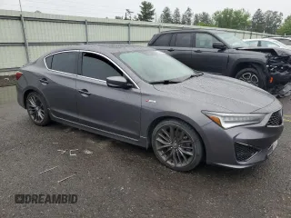 2020 Acura ILX Premium with VIN 19UDE2F84LA008646, listed as a Copart auction lot 63190825 with Not provided miles and Salvage title. Bid and sale history available at DreamBid. Image 4.