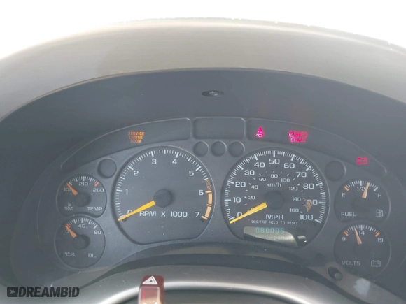 2000 Chevrolet S-10 LS with VIN 1GCCS1449Y8126199, listed as a IAAI auction lot 42052804 with 80,005 mi miles. Bid and sale history available at carsss.com. Image 7.