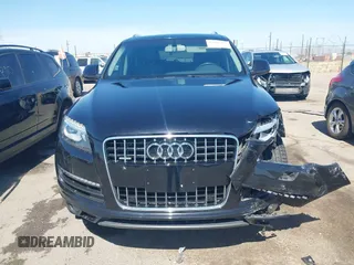 2014 Audi Q7 Premium Plus with VIN WA1LMAFE1ED018222, listed as a IAAI auction lot 42692262 with 144,540 mi miles and . Bid and sale history available at DreamBid. Image 12.
