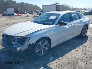 2023 Acura TLX w/Advance Package with VIN 19UUB6F64PA004763, listed as a IAAI auction lot 41485939 with 16,868 mi miles. Bid and sale history available at carsss.com. Image 18.