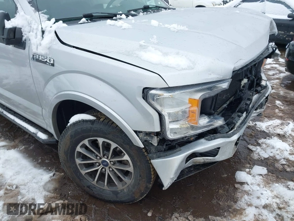 2018 Ford F-150 XL with VIN 1FTFW1E54JKC59793, listed as a IAAI auction lot 41558134 with 217,831 mi miles. Bid and sale history available at carsss.com. Image 18.