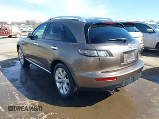 2006 Infiniti FX with VIN JNRAS08W76X208870, listed as a IAAI auction lot 41609883 with 93,303 mi miles and . Bid and sale history available at DreamBid. Image 3.