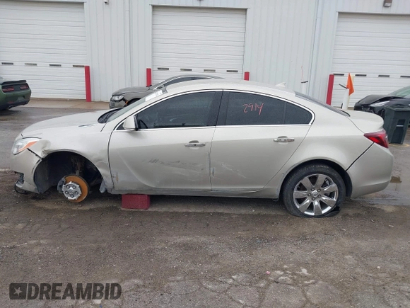 2014 Buick Regal Premium I z VIN 2G4GN5EX4E9323866, wystawiony jako IAAI lot #42072914 z przebiegiem Nie podano mil oraz . Historia ofert i sprzedaży dostępna na DreamBid. Obrazek 14.