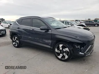 2024 Hyundai Kona Limited with VIN KM8HECA31RU066685, listed as a Copart auction lot 46361145 with 37,334 mi miles and Salvage Title. Bid and sale history available at carsss.com. Image 4.