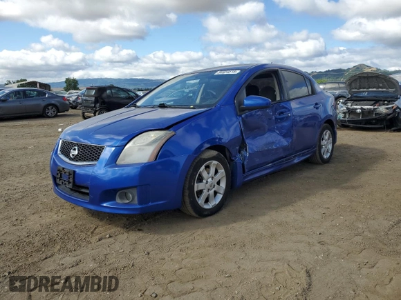 2010 Nissan Sentra S with VIN 3N1AB6AP4AL710104, listed as a Copart auction lot 56934515 with 201,875 mi miles and Salvage title. Bid and sale history available at DreamBid. Image 1.