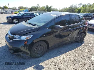 2019 Honda Fit LX with VIN 3HGGK5H41KM728148, listed as a Copart auction lot 52898425 with 80,900 mi miles and Salvage Title. Bid and sale history available at carsss.com. Image 1.