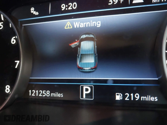 2016 Nissan Maxima SL with VIN 1N4AA6AP3GC401167, listed as a IAAI auction lot 41737278 with 121,258 mi miles and . Bid and sale history available at DreamBid. Image 15.