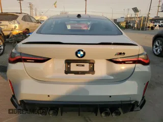 2024 BMW M4 Competition with VIN WBS33AZ09RCP70134, listed as a Copart auction lot 88324235 with 4,444 mi miles and Salvage Title. Bid and sale history available at carsss.com. Image 6.