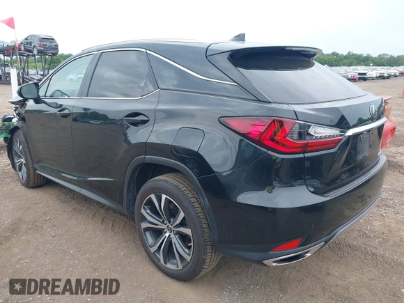 2022 Lexus RX 350 with VIN 2T2HZMDAXNC316100, listed as a IAAI auction lot 42744222 with 38,809 mi miles and . Bid and sale history available at DreamBid. Image 3.