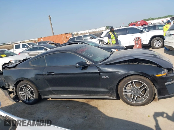 2021 Ford Mustang GT with VIN 1FA6P8CF7M5140291, listed as a IAAI auction lot 41988849 with 41,434 mi miles and . Bid and sale history available at DreamBid. Image 13.