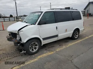 2000 Chevrolet Astro with VIN 1GNEL19W7YB206577, listed as a Copart auction lot 50245365 with Not Provided miles and Salvage Title. Bid and sale history available at carsss.com. Image 1.