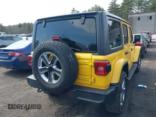 2021 Jeep Wrangler Unlimited Sahara с VIN 1C4HJXEG4MW624532, выставлен на аукционе IAAI как лот 41783382 с пробегом 81 116 миль миль и . История ставок и продаж доступна на DreamBid. Изображение 16.