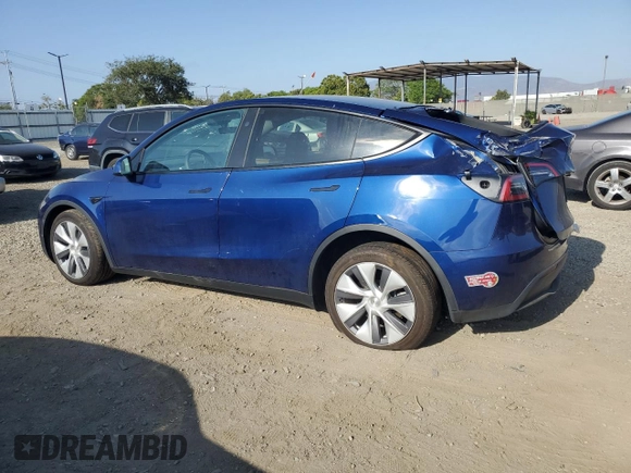 2024 Tesla Model Y Long Range с VIN 7SAYGDEEXRA223963, выставлен на аукционе Copart как лот 58442255 с пробегом 36 731 миль миль и Списание • Salvage title. История ставок и продаж доступна на DreamBid. Изображение 2.