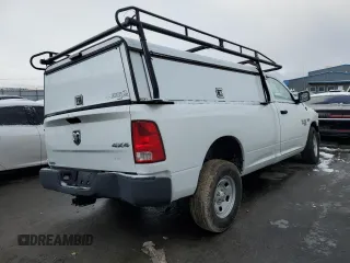 2020 Ram 1500 Tradesman z VIN 3C6JR7DT1LG260552, wystawiony jako Copart lot #49009535 z przebiegiem 107 514 mil mil oraz Szkoda całkowita • Salvage title. Historia ofert i sprzedaży dostępna na DreamBid. Obrazek 3.