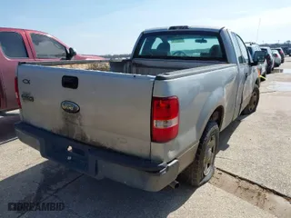 2007 Ford F-150 XL with VIN 1FTRF12217NA71442, listed as a IAAI auction lot 41576490 with 206,922 mi miles. Bid and sale history available at carsss.com. Image 4.