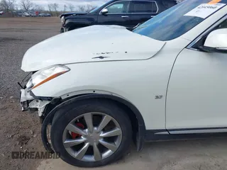 2017 Infiniti QX50 with VIN JN1BJ0RR6HM402572, listed as a IAAI auction lot 42045060 with 44,295 mi miles. Bid and sale history available at carsss.com. Image 14.