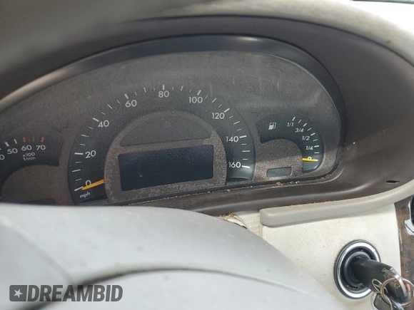 2001 Mercedes-Benz C 320 with VIN WDBRF64J51F046612, listed as a Copart auction lot 47940575 with Not Provided miles and Non Repairable. Bid and sale history available at DreamBid. Image 9.