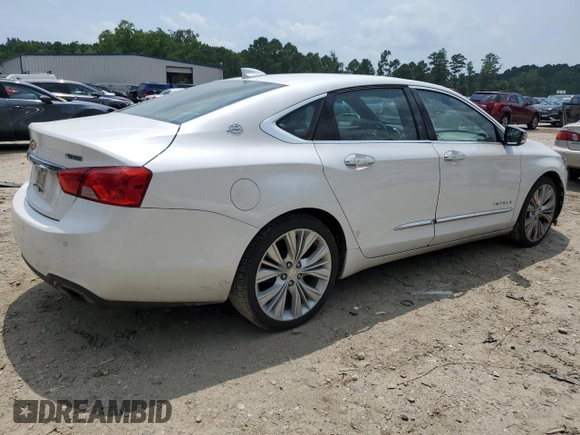 2018 Chevrolet Impala Premier with VIN 2G1125S32J9107778, listed as a Copart auction lot 63850775 with 231,406 mi miles and Salvage title. Bid and sale history available at DreamBid. Image 3.