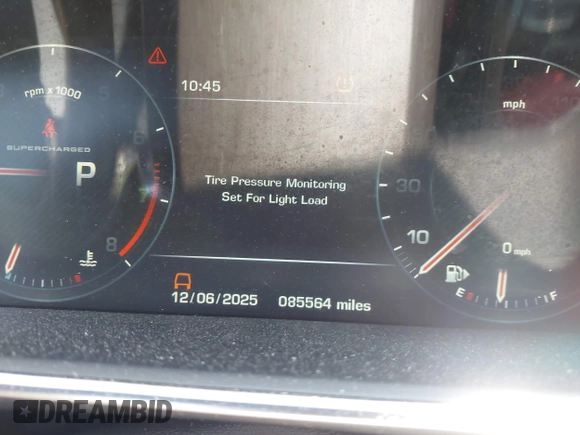 2016 Land Rover Range Rover Sport Dynamic with VIN SALWR2EF7GA593524, listed as a IAAI auction lot 42450870 with 85,524 mi miles and . Bid and sale history available at DreamBid. Image 7.