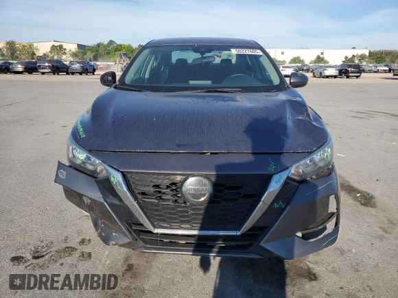 2022 Nissan Sentra S with VIN 3N1AB8BV5NY278589, listed as a Copart auction lot 50227685 with 64,320 mi miles and Non Repairable. Bid and sale history available at carsss.com. Image 5.