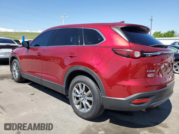 2019 Mazda CX-9 Touring with VIN JM3TCACY5K0316516, listed as a Copart auction lot 60080355 with 126,185 mi miles and Salvage title. Bid and sale history available at DreamBid. Image 2.