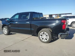 2023 Chevrolet Silverado 1500 LTZ with VIN 3GCUDGE85PG123781, listed as a Copart auction lot 48239425 with 46,606 mi miles and Clean Title. Bid and sale history available at carsss.com. Image 2.