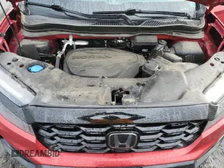 2023 Honda Passport Elite with VIN 5FNYF8H09PB016410, listed as a Copart auction lot 85071544 with 54,327 mi miles and Salvage Title. Bid and sale history available at carsss.com. Image 12.
