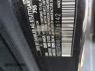 2013 Mercedes-Benz C 250 Sport with VIN WDDGF4HB1DA766142, listed as a Copart auction lot 64350285 with 167,467 mi miles and Clean title. Bid and sale history available at DreamBid. Image 12.