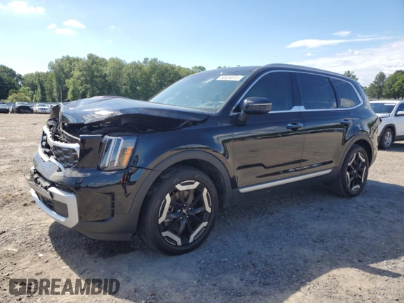 2024 Kia Telluride S z VIN 5XYP64GC6RG493596, wystawiony jako Copart lot #56524615 z przebiegiem 22 082 mil mil oraz Szkoda całkowita • Salvage title. Historia ofert i sprzedaży dostępna na DreamBid. Obrazek 1.