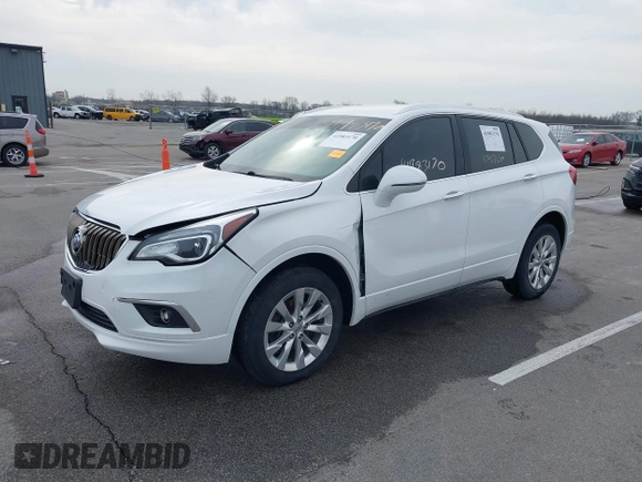 2017 Buick Envision Essence with VIN LRBFXBSA8HD091318, listed as a IAAI auction lot 41983170 with 104,910 mi miles and . Bid and sale history available at carsss.com. Image 17.
