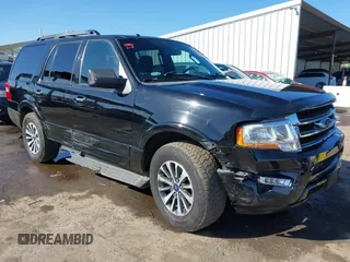 2017 Ford Expedition XLT z VIN 1FMJU1HT1HEA48940, wystawiony jako IAAI lot #41816059 z przebiegiem 106 456 mil mil oraz . Historia ofert i sprzedaży dostępna na DreamBid. Obrazek 1.