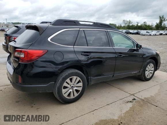 2015 Subaru Outback Premium with VIN 4S4BSBCC8F3361757, listed as a Copart auction lot 62002975 with 112,006 mi miles and Salvage title. Bid and sale history available at DreamBid. Image 3.