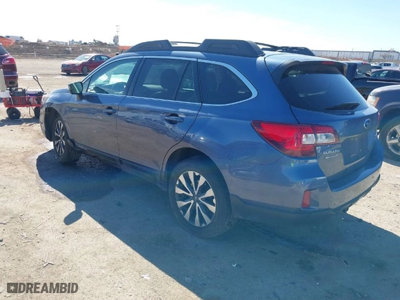 2015 Subaru Outback 2.5i Limited with VIN 4S4BSBNC8F3253748, listed as a IAAI auction lot 41687617 with 72,307 mi miles. Bid and sale history available at carsss.com. Image 3.
