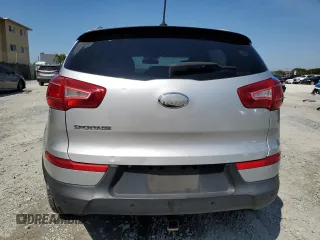 2013 Kia Sportage LX with VIN KNDPB3A26D7429389, listed as a Copart auction lot 50597295 with 217,197 mi miles and Salvage Title. Bid and sale history available at carsss.com. Image 6.