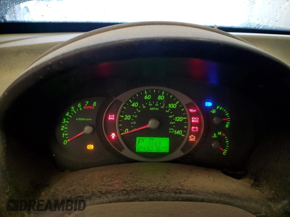2005 Hyundai Tucson GL with VIN KM8JM12BX5U205060, listed as a Copart auction lot 71282644 with 243,076 mi miles and Salvage Title. Bid and sale history available at carsss.com. Image 9.