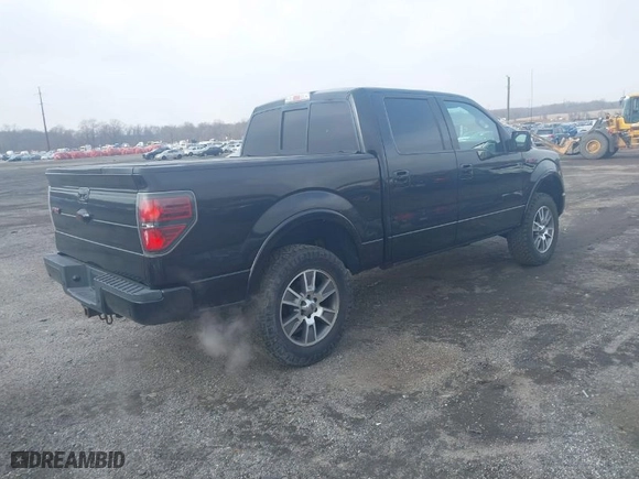 2012 Ford F-150 XL with VIN 1FTFW1ET0CFA36449, listed as a IAAI auction lot 41619176 with 136,076 mi miles. Bid and sale history available at carsss.com. Image 4.