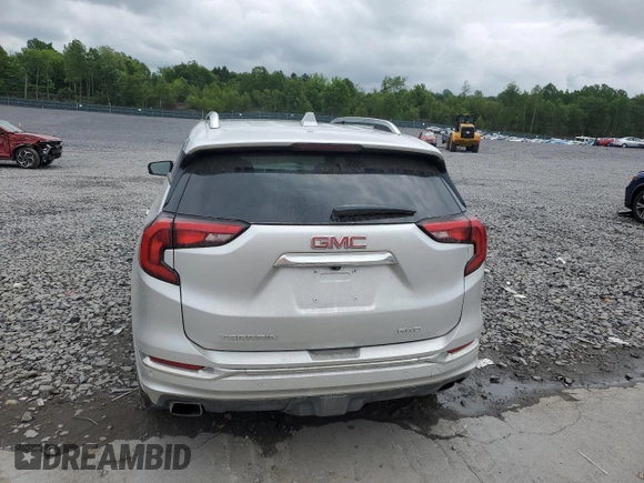 2020 GMC Terrain Denali with VIN 3GKALXEX1LL141889, listed as a Copart auction lot 61085625 with 64,713 mi miles and Salvage title. Bid and sale history available at DreamBid. Image 6.