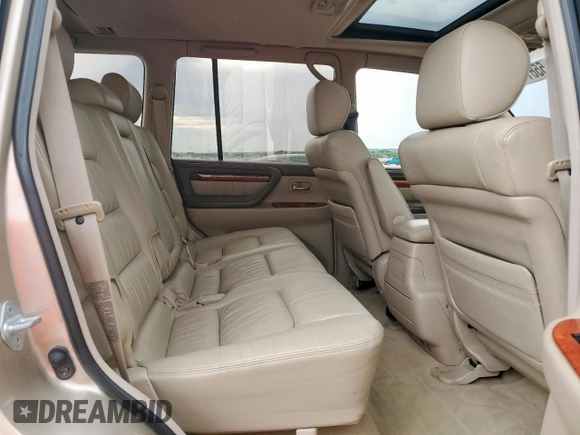 2000 Lexus LX 470 with VIN JT6HT00W8Y0118377, listed as a Copart auction lot 55614435 with 230,542 mi miles and Clean Title. Bid and sale history available at carsss.com. Image 11.