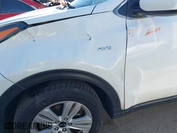 2017 Kia Sportage LX with VIN KNDPMCAC0H7119781, listed as a IAAI auction lot 41841318 with 120,902 mi miles and . Bid and sale history available at carsss.com. Image 6.