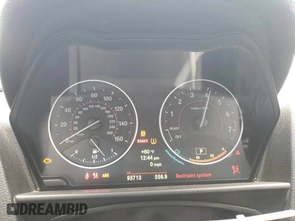 2015 BMW 2 Series M235i with VIN WBA1M1C54FV393578, listed as a Copart auction lot 88945735 with 95,713 mi miles and Salvage title. Bid and sale history available at DreamBid. Image 9.