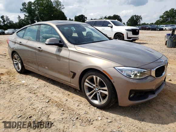 2016 BMW 3 Series GT 328i xDrive with VIN WBA8Z5C57GG501916, listed as a Copart auction lot 63529613 with 59,781 mi miles. Bid and sale history available at carsss.com. Image 4.