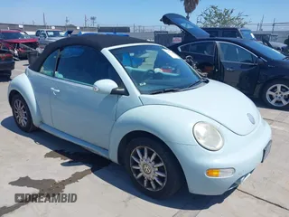 2005 Volkswagen Beetle GLS with VIN 3VWCM31Y75M301471, listed as a IAAI auction lot 42659290 with 156,440 mi miles and . Bid and sale history available at DreamBid. Image 1.