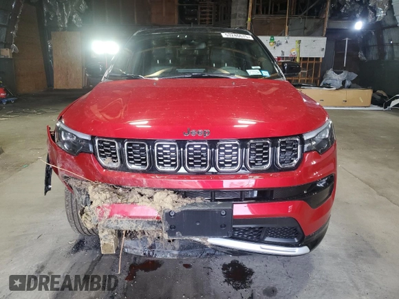 2024 Jeep Compass Limited с VIN 3C4NJDCNXRT158976, выставлен на аукционе Copart как лот 53246675 с пробегом 1 533 миль миль и Списание • Salvage title. История ставок и продаж доступна на DreamBid. Изображение 5.