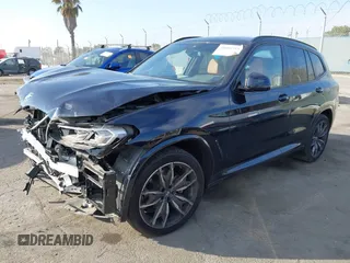 2024 BMW X3 sDrive30i with VIN WBX47DP07RN272655, listed as a IAAI auction lot 41018753 with 11,330 mi miles and . Bid and sale history available at DreamBid. Image 2.
