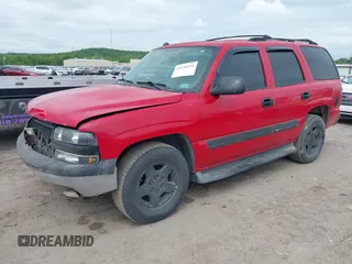 2004 Chevrolet Tahoe LS with VIN 1GNEC13Z54R214827, listed as a IAAI auction lot 42110221 with 227,560 mi miles and . Bid and sale history available at DreamBid. Image 2.