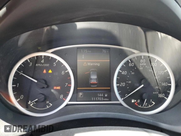 2019 Nissan Sentra SV with VIN 3N1AB7AP7KL626981, listed as a Copart auction lot 52803815 with 111,703 mi miles and Salvage Title. Bid and sale history available at DreamBid. Image 9.